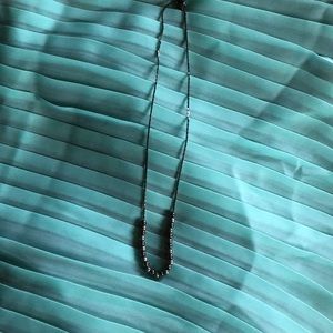 Metal beaded necklace